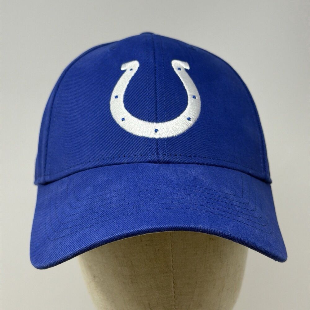 Indianapolis Colts Hat Blue Colts Hat NFL Team Apparel Blue Adjustable Cap Hat